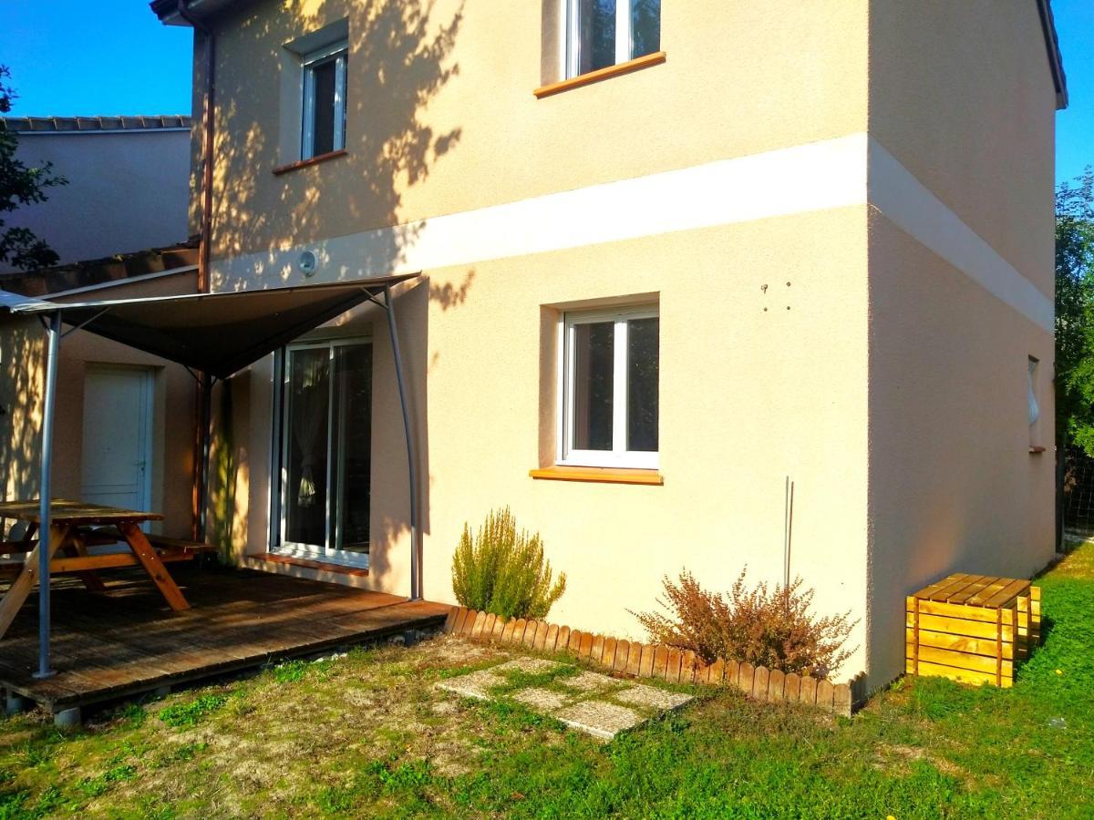 Le Clos Andree - Charmante Maison 8 Personnes - 5 Lits - Climatisation Reversible - Parking 3 Vehicules - Garage - Zone Nord Montauban - Terrasse Et Jardin Exterior foto