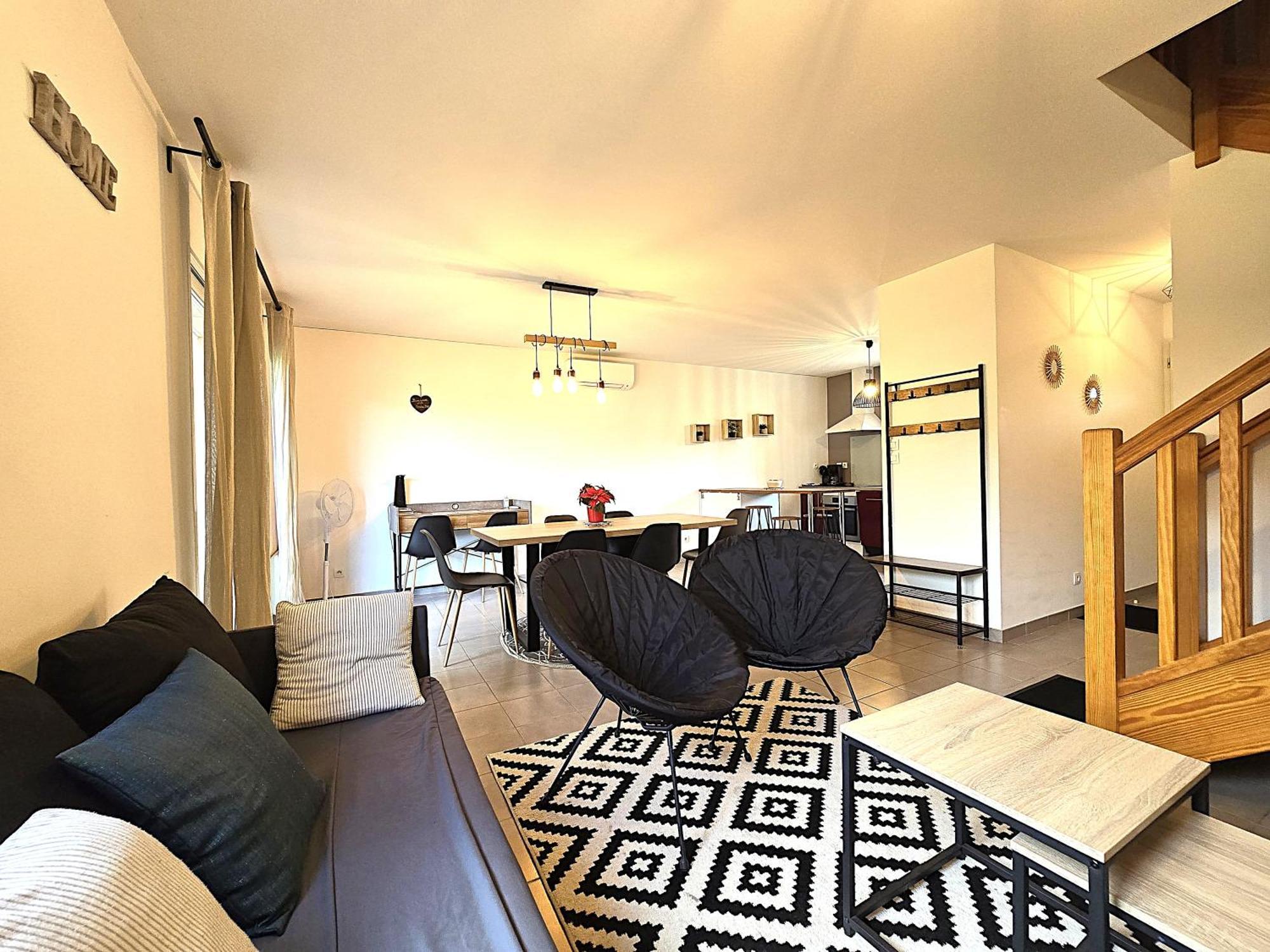 Le Clos Andree - Charmante Maison 8 Personnes - 5 Lits - Climatisation Reversible - Parking 3 Vehicules - Garage - Zone Nord Montauban - Terrasse Et Jardin Exterior foto